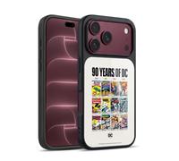 Head Case Designs Licenza Ufficiale Justice League DC Comics La Trinità Attraverso I Secoli 90° Anniversario Cover in gel rinforzata [Protezione di Grado Militare] Compatibile con Apple iPhone 18 Pro