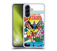 Head Case Designs Licenza Ufficiale Justice League DC Comics New #1 Gruppo Teen Titans Arte Fumetto Custodia in Gel [Protezione di Grado Militare] Compatibile con Samsung Galaxy A56 5G