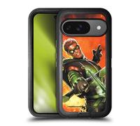 Head Case Designs Licenza Ufficiale Justice League DC Comics Nuovo 52 Vol. 1 Fumetti Freccia Verde Custodia Antiurto Ultra Blindata Compatibile con Google Pixel 9 / Pixel 9 PRO
