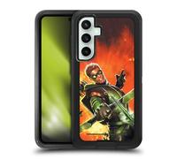Head Case Designs Licenza Ufficiale Justice League DC Comics Nuovo 52 Vol. 1 Fumetti Freccia Verde Custodia Antiurto Ultra Blindata Compatibile con Samsung Galaxy S23 Fe 5G
