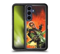 Head Case Designs Licenza Ufficiale Justice League DC Comics Nuovo 52 Vol. 1 Fumetti Freccia Verde Custodia Antiurto Ultra Blindata Compatibile con Samsung Galaxy S25 Fe