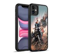 Head Case Designs Licenza Ufficiale Justice League DC Comics Trinità della rinascita #1 Copertine Fumetto Cover in Gel Rinforzata [Protezione di Grado Militare] Compatibile con Apple iPhone 11