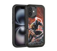 Head Case Designs Licenza Ufficiale Justice League DC Comics vol. 1 Dei della guerra Colpo Di Morte Fumetti Custodia Antiurto Ultra Blindata compatibile con Apple iPhone 16