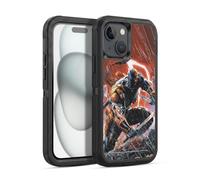 Head Case Designs Licenza Ufficiale Justice League DC Comics vol. 1 Dei della guerra Colpo Di Morte Fumetti Custodia Antiurto Ultra Blindata compatibile con Apple iPhone 15