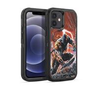 Head Case Designs Licenza Ufficiale Justice League DC Comics vol. 1 Dei della guerra Colpo Di Morte Fumetti Custodia Antiurto Ultra Blindata compatibile con Apple iPhone 12 / iPhone 12 Pro