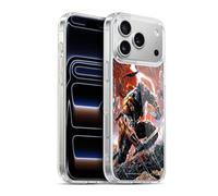 Head Case Designs Licenza Ufficiale Justice League DC Comics Vol. 1 Gods of War Deathstroke Comic Art Custodia in Gel [Grado Militare] Compatibile con Apple iPhone 17 PRO Max E con MagSafe