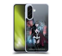 Head Case Designs Licenza Ufficiale Justice League DC Comics Zatanna Fine del Futuro #1 Fumetti Buio Custodia in Gel [Protezione di Grado Militare] Compatibile con Samsung Galaxy A36 5G