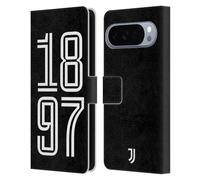 Head Case Designs Licenza Ufficiale Juventus Football Club 1987 Ritratto History Custodia Portafoglio in Pelle Compatibile con Google Pixel 10 Pro XL