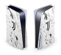Head Case Designs Licenza Ufficiale Juventus Football Club Bianco Marmoreo Arte Vinile Frontalino Sticker Gaming Pelle Adesivo Compatibile con Sony Playstation 5 PS5 Disc Edition Console