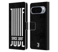 Head Case Designs Licenza Ufficiale Juventus Football Club Dal 1897 History Custodia Portafoglio in Pelle Compatibile con Google Pixel 10 Pro XL
