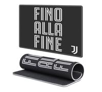 Head Case Designs Licenza Ufficiale Juventus Football Club Fino alla Fine Logo Cresta 9.84 x 11.81 x 0.12 Inches (250 x 300 mm) - S Tappetino per Mouse E Scrivania da Ufficio per Giochi Tastiera PC