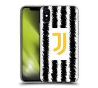 Head Case Designs Licenza Ufficiale Juventus Football Club Home 2023/24 Kit Partita Custodia Cover in Morbido Gel Compatibile con Apple iPhone X/iPhone XS