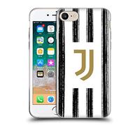 Head Case Designs Licenza Ufficiale Juventus Football Club in Casa 2020/21 Kit Abbinato Custodia Cover in Morbido Gel Compatibile con Apple iPhone 7/8 / SE 2020 & 2022