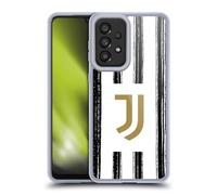 Head Case Designs Licenza Ufficiale Juventus Football Club in Casa 2020/21 Kit Abbinato Custodia Cover in Morbido Gel Compatibile con Galaxy A33 5G (2022)