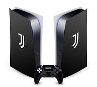 Head Case Designs Licenza Ufficiale Juventus Football Club Logo Arte Vinile Frontalino Sticker Gaming Pelle Adesivo Compatibile con Sony Playstation 5 PS5 Digital Console And DualSense Controller