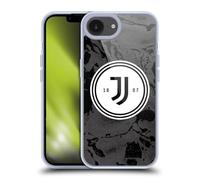 Head Case Designs Licenza Ufficiale Juventus Football Club Logo Marmoreo Monocromatico Arte Custodia in Gel [Protezione di Grado Militare] Compatibile con Apple iPhone 16e E Compatibile con MagSafe