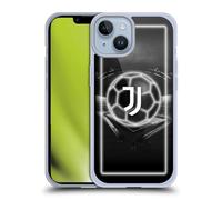 Head Case Designs Licenza Ufficiale Juventus Football Club Logo Neon Custodia in Gel [Protezione di Grado Militare] Compatibile con Apple iPhone 14 E Compatibile con MagSafe