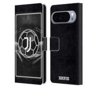Head Case Designs Licenza Ufficiale Juventus Football Club Logo Neon Custodia Portafoglio in Pelle Compatibile con Google Pixel 10 Pro XL