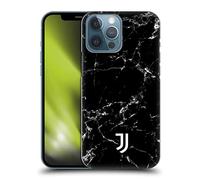 Head Case Designs Licenza Ufficiale Juventus Football Club Nero 2 Marmoreo Custodia Cover Dura per Parte Posteriore Compatibile con Apple iPhone 13 PRO Max