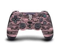Head Case Designs Licenza Ufficiale Juventus Football Club Nero e Fucsia Logo Marmoreo Arte Vinile Sticker Gaming Pelle Adesivo Compatibile con Sony Playstation 4 PS4 DualShock 4 Controller
