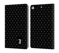 Head Case Designs Licenza Ufficiale Juventus Football Club Nero Logo Pattern Lifestyle 2 Custodia Portafoglio in Pelle Compatibile con Apple iPad 9.7 2017 / iPad 9.7 2018