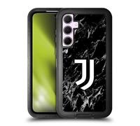 Head Case Designs Licenza Ufficiale Juventus Football Club Nero Marmoreo Custodia Antiurto Ultra Blindata Compatibile con Samsung Galaxy A35 5G