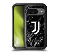 Head Case Designs Licenza Ufficiale Juventus Football Club Nero Marmoreo Custodia Antiurto Ultra Blindata Compatibile con Google Pixel 9 / Pixel 9 PRO