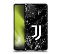 Head Case Designs Licenza Ufficiale Juventus Football Club Nero Marmoreo Custodia in Gel [Protezione di Grado Militare] Compatibile con Galaxy A52 / A52s / 5G (2021)