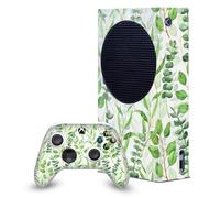 Head Case Designs Licenza Ufficiale Katerina Kirilova Mix Eucalipto Modelli Pacchetto Console Da Gioco Wrap E Pelle Per Controller Compatibile con Xbox Series S
