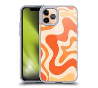 Head Case Designs Licenza Ufficiale Kierkegaard Design Studio Tangerine Orange Tone Retro Abstract Patterns Custodia in Gel Compatibile Con Apple iPhone 11 Pro E Compatibile Con MagSafe