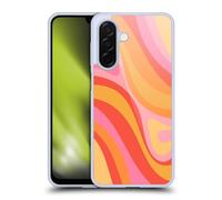 Head Case Designs Licenza Ufficiale Kierkegaard Design Studio Turbinio Rosa, Arancione E Giallo Motivi Astratti retrò Custodia in Gel [Grado Militare] Compatibile con Samsung Galaxy A26 5G