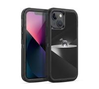 Head Case Designs Licenza Ufficiale Klaudia Senator Girovagando Bulldog Francese 2 Custodia Antiurto Ultra Blindata compatibile con Apple iPhone 13