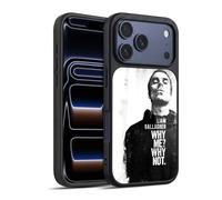 Head Case Designs Licenza Ufficiale Liam Gallagher Why Me Grafica Cover in Gel Rinforzata [Protezione di Grado Militare] Compatibile con Apple iPhone 17 PRO