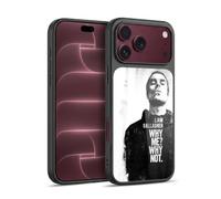 Head Case Designs Licenza Ufficiale Liam Gallagher Why Me Grafica Cover in gel rinforzata [Protezione di Grado Militare] Compatibile con Apple iPhone 18 Pro Max