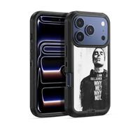 Head Case Designs Licenza Ufficiale Liam Gallagher Why Me Grafica Custodia Antiurto Ultra Blindata compatibile con Apple iPhone 17 Pro