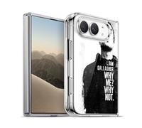 Head Case Designs Licenza Ufficiale Liam Gallagher Why Me Grafica Custodia in Gel [Protezione di Grado Militare] Compatibile Con Apple iPhone Duo E Compatibile Con MagSafe