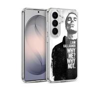 Head Case Designs Licenza Ufficiale Liam Gallagher Why Me Grafica Custodia in Gel [Protezione di Grado Militare] Compatibile con Samsung Galaxy S26 Plus