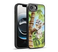 Head Case Designs Licenza Ufficiale Lisa Sparling Il Bradipo più Carino Creature Cover in Gel Rinforzata [Protezione di Grado Militare] Compatibile con Apple iPhone 16e / iPhone 17e