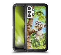 Head Case Designs Licenza Ufficiale Lisa Sparling Il Bradipo più Carino Creature Custodia Antiurto Ultra Blindata Compatibile con Samsung Galaxy A13 (2022)