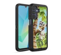 Head Case Designs Licenza Ufficiale Lisa Sparling Il Bradipo più Carino Creature Custodia Antiurto Ultra Blindata Compatibile con Samsung Galaxy A16 5G