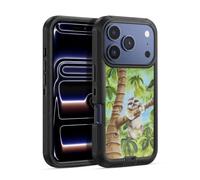 Head Case Designs Licenza Ufficiale Lisa Sparling Il bradipo più carino Creature Custodia Antiurto Ultra Blindata compatibile con Apple iPhone 17 Pro Max
