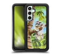 Head Case Designs Licenza Ufficiale Lisa Sparling Il Bradipo più Carino Creature Custodia Antiurto Ultra Blindata Compatibile con Samsung Galaxy S23 Fe 5G