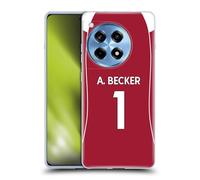 Head Case Designs Licenza Ufficiale Liverpool Football Club Alisson Becker 2025/26 Giocatori Divisa Casa 1° Gruppo Custodia in Gel [Protezione di Grado Militare] Compatibile con OnePlus 12R