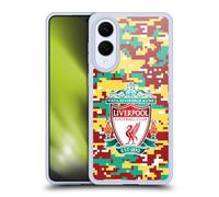 Head Case Designs Licenza Ufficiale Liverpool Football Club Camouflage Digitale Stemma E Liverbird Modelli 1 Custodia in Gel [Protezione di Grado Militare] Compatibile con Samsung Galaxy S25 Edge