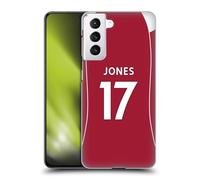 Head Case Designs Licenza Ufficiale Liverpool Football Club Curtis Jones 2025/26 Giocatori Divisa Casa 2° Gruppo Custodia Cover Dura per Parte Posteriore Compatibile con Samsung Galaxy S21 5G