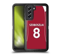 Head Case Designs Licenza Ufficiale Liverpool Football Club Dominik Szoboszlai 2025/26 Giocatori Divisa Casa 1° Gruppo Custodia Antiurto Ultra Blindata Compatibile con Samsung Galaxy S21 Fe 5G