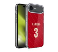 Head Case Designs Licenza Ufficiale Liverpool Football Club Fabinho 2021/22 Giocatori Home Kit Gruppo 1 Custodia in Gel [Protezione di Grado Militare] Compatibile con Apple iPhone 17 Air