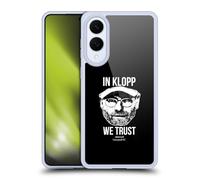 Head Case Designs Licenza Ufficiale Liverpool Football Club Faccia Intera Nera Illustrazioni Jurgen Klopp Custodia in Gel [Protezione di Grado Militare] Compatibile con Samsung Galaxy S25 Edge