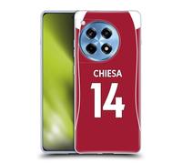 Head Case Designs Licenza Ufficiale Liverpool Football Club Federico Chiesa 2025/26 Giocatori Divisa Casa 1° Gruppo Custodia in Gel [Protezione di Grado Militare] Compatibile con OnePlus 12R