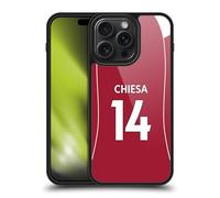 Head Case Designs Licenza Ufficiale Liverpool Football Club Federico Chiesa 2025/26 Giocatori Divisa Casa 1° Gruppo Cover in Gel Rinforzata [Grado Militare] Compatibile con Apple iPhone 15 PRO Max